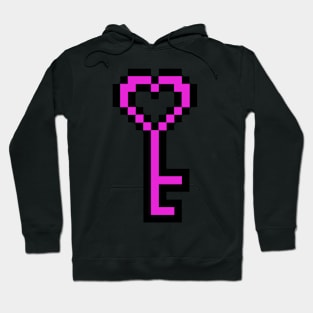 Pixel Love Key Hoodie